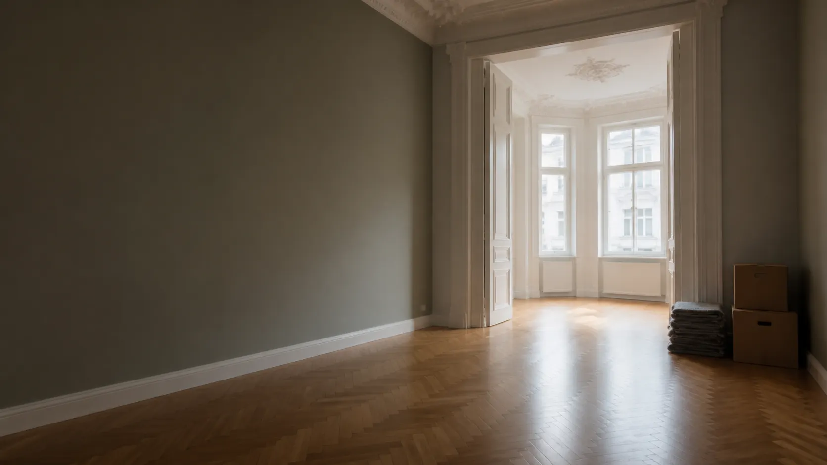 Heller, aufgeräumter Wohnraum – Symbolbild für einen neuen Anfang